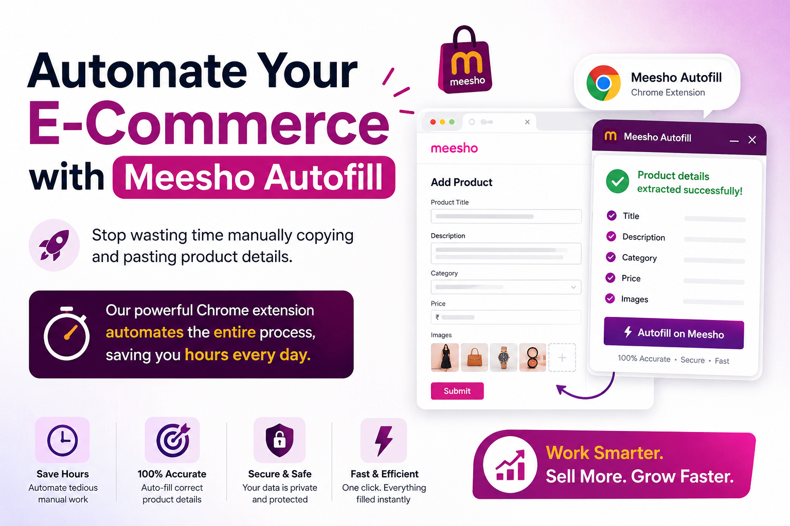 Meesho Autofill Extension